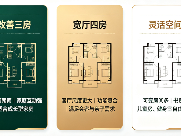 2026年什么样的户型最受欢迎?改善型三房四房成市场主力