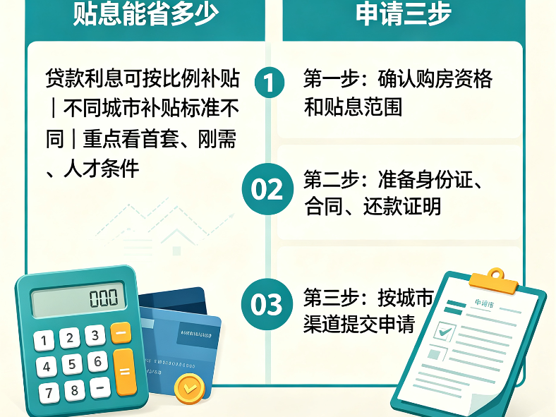多地推出住房贷款贴息政策:购房成本降了多少?怎么申请?